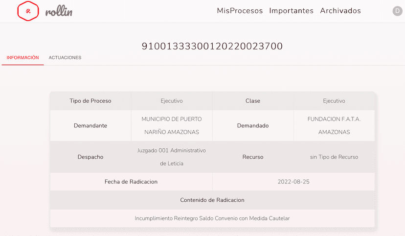 Información técnica